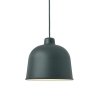Muuto GRAIN Lampa Wisząca 21 cm Ciemnozielona